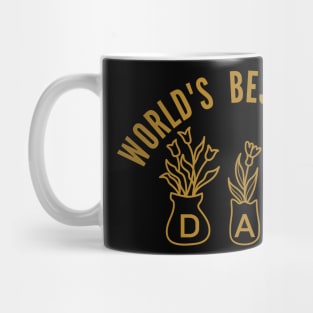 World's Best Plant Dad-Funny Plant Daddy Gift Mug